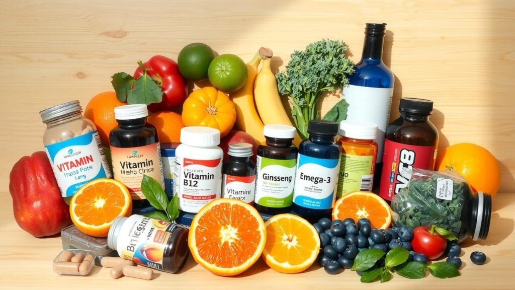 What vitamins can you take with HRT?
