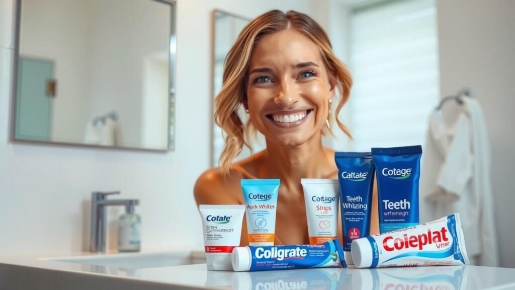 What whitens your teeth immediately?