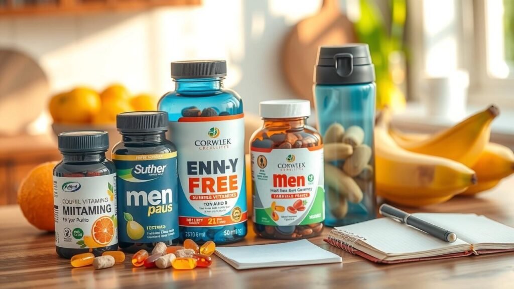 What’s the best vitamin for men for energy?