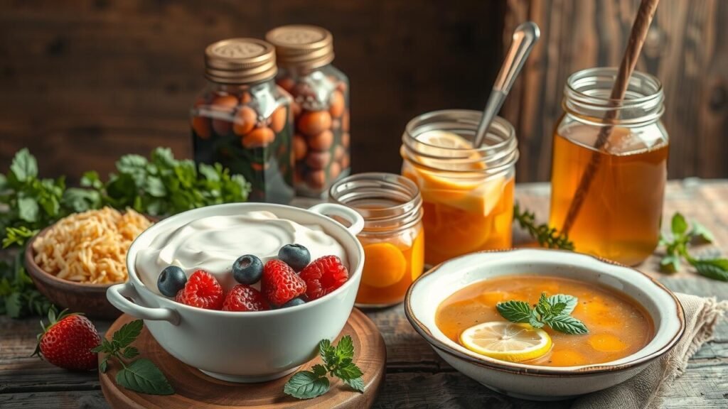 Which food is highest in probiotics?