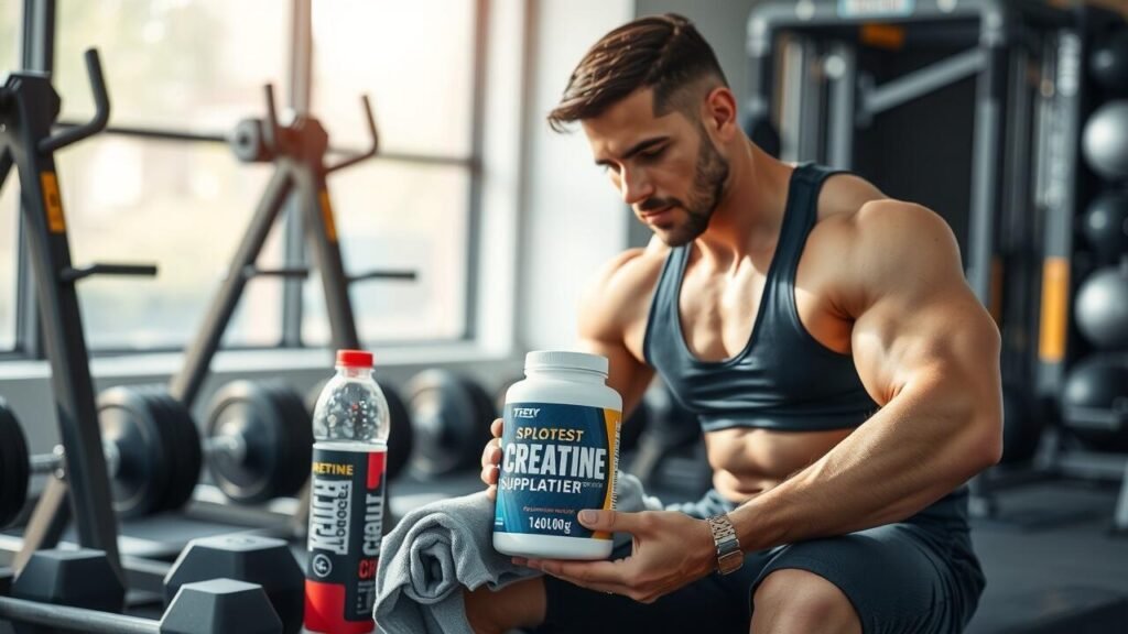 Which organ is affected by creatine?